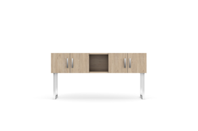 Level Shared Desk Hutch ardb c001 fb